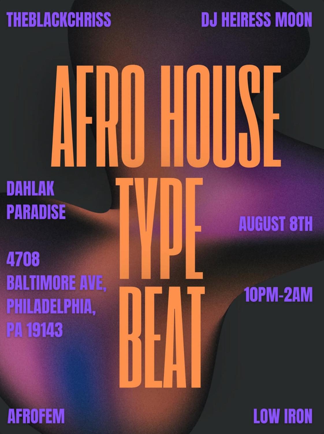 Afro House Type Beat