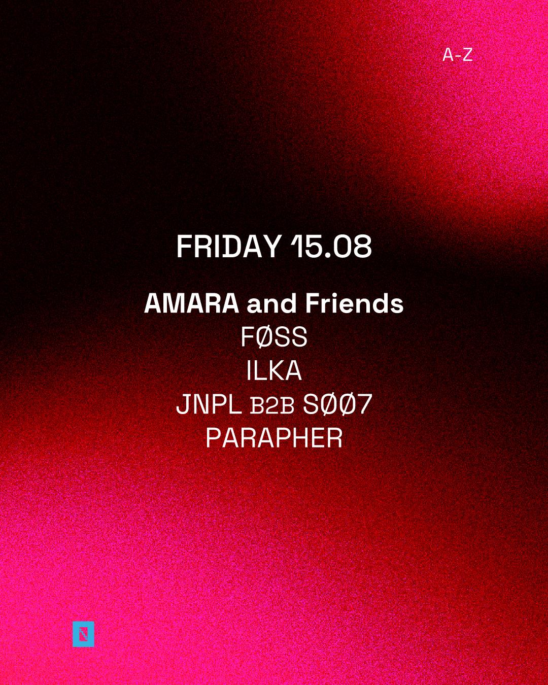 Toffler Presents Amara And Friends