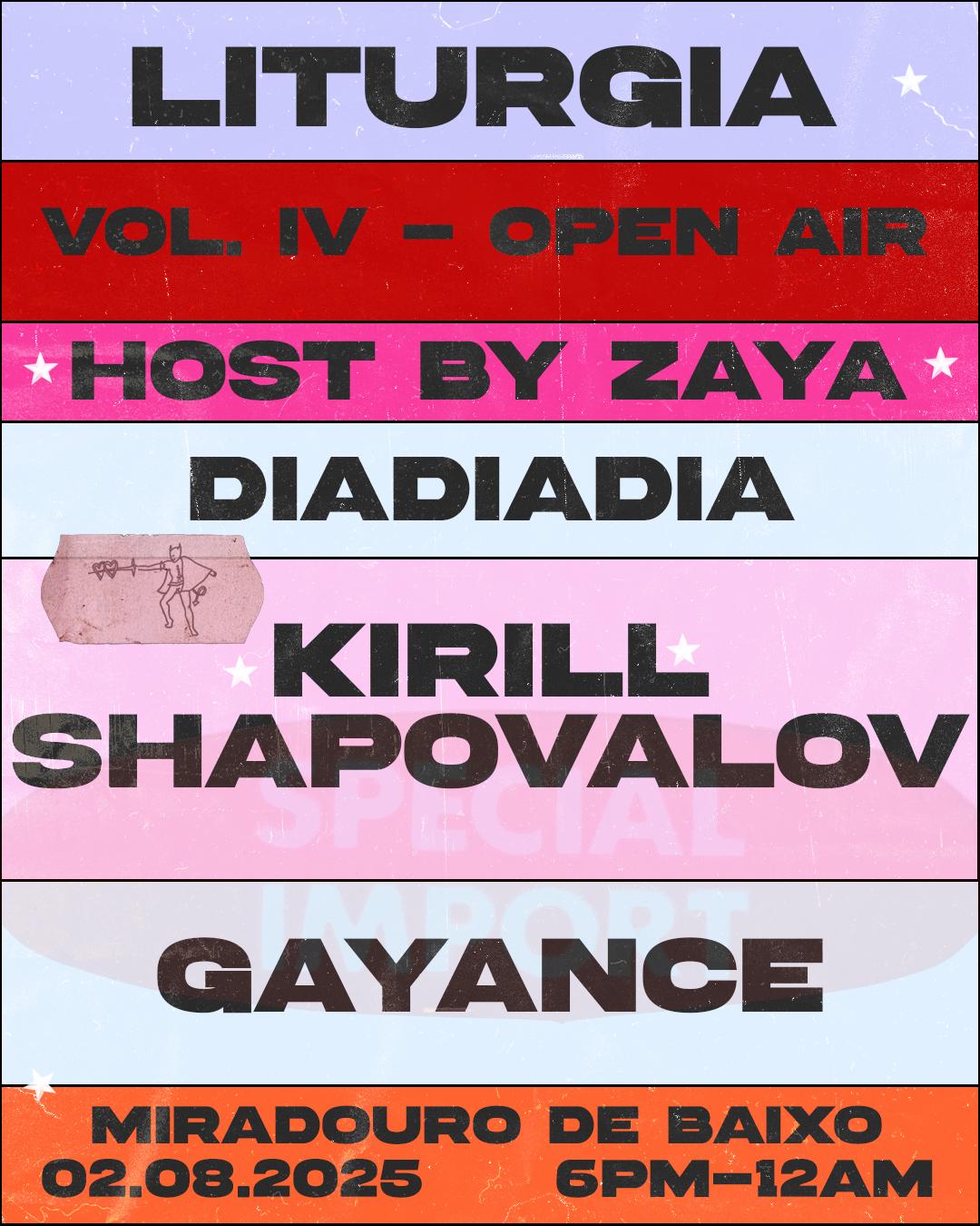 Liturgia Vol. Iv - Open Air