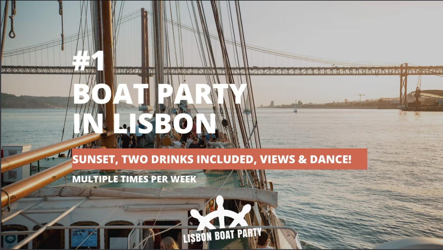 Lisbon Boat Party
