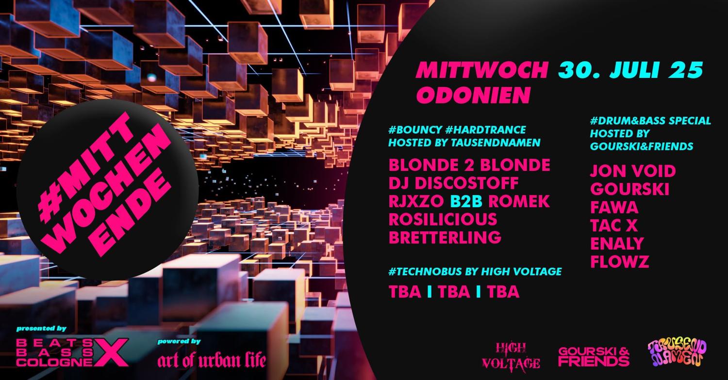#Mittwochenende By Beats X Bass X Cologne