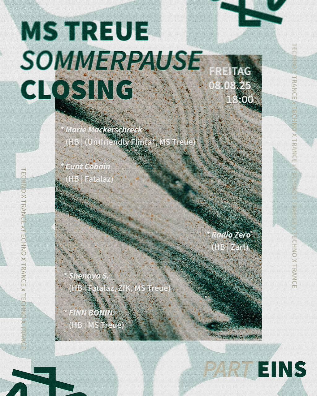 Sommerpause Closing – Part I