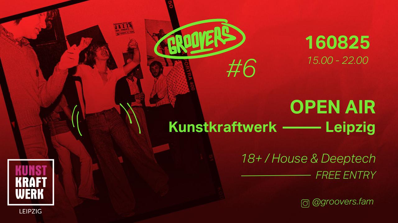 Groovers X Kunstkraftwerk Leipzig – Free Open Air Rave