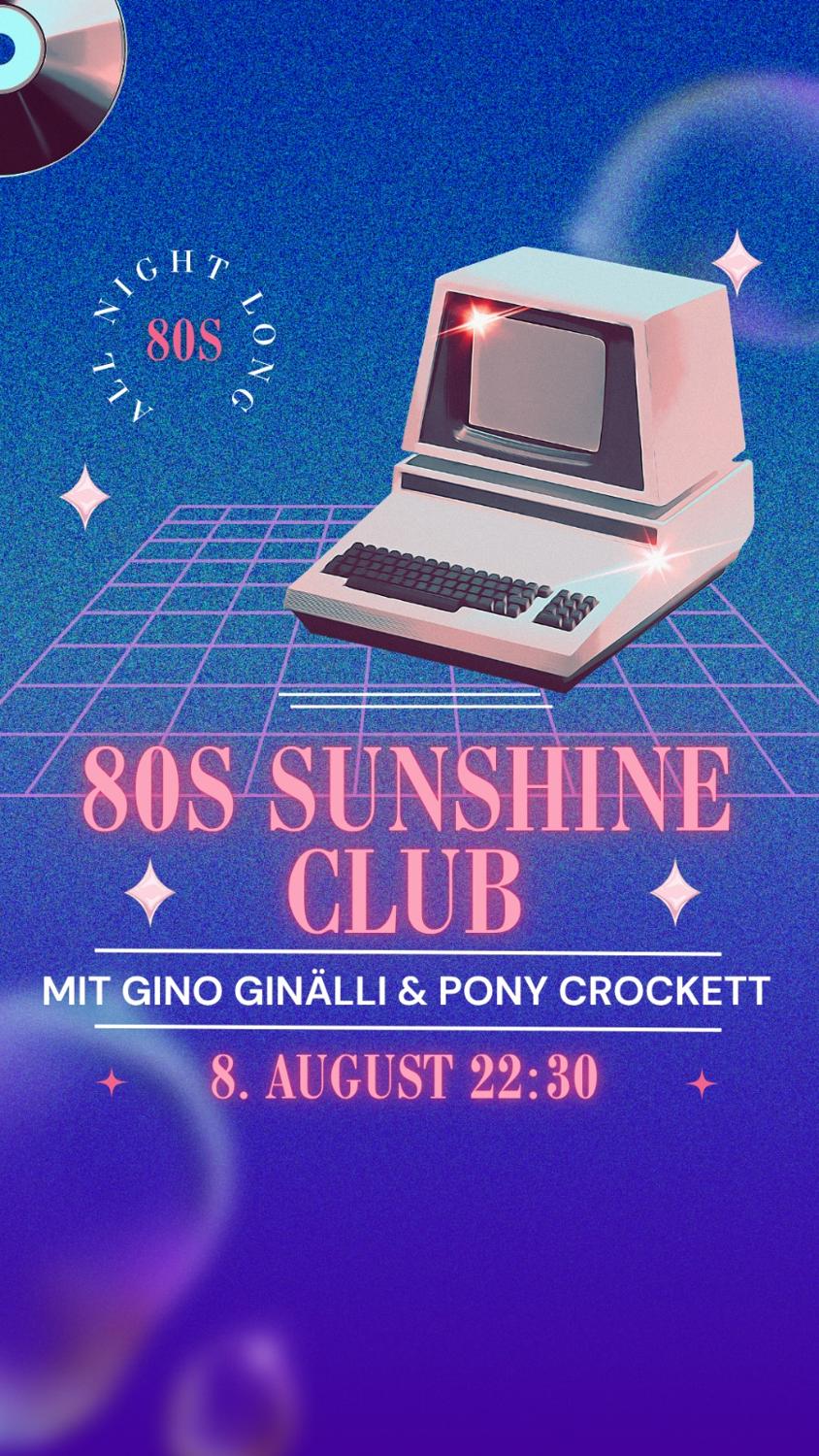 80S Sunshine Club: Gino Ginälli & Pony Crockett