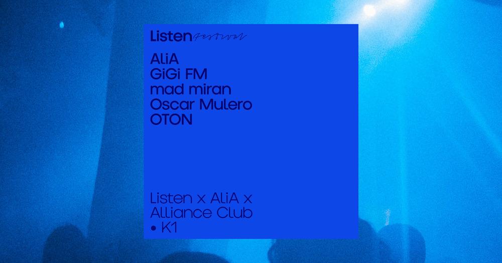 Listen X Alia X Alliance Club
