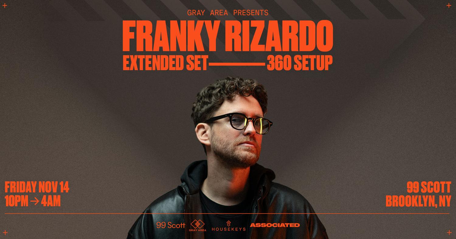 Franky Rizardo Extended 360 Set At 99 Scott By Gray Area