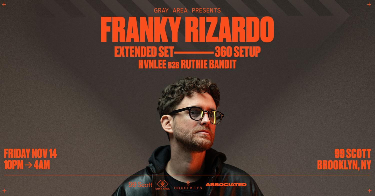 Franky Rizardo Extended 360 Set At 99 Scott By Gray Area