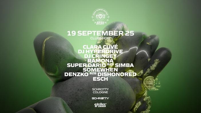 Sesh W/Clará Cuve, Somewhen, Dj Hyperdrive Uvm