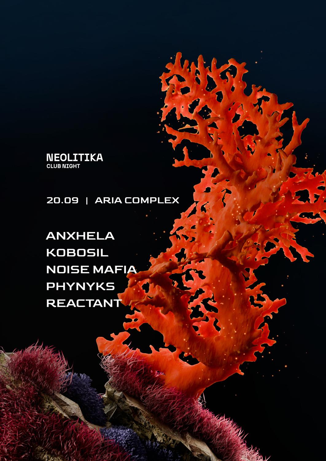 Neolitika Club Night // Kobosil, Anxhela & Noise Mafia