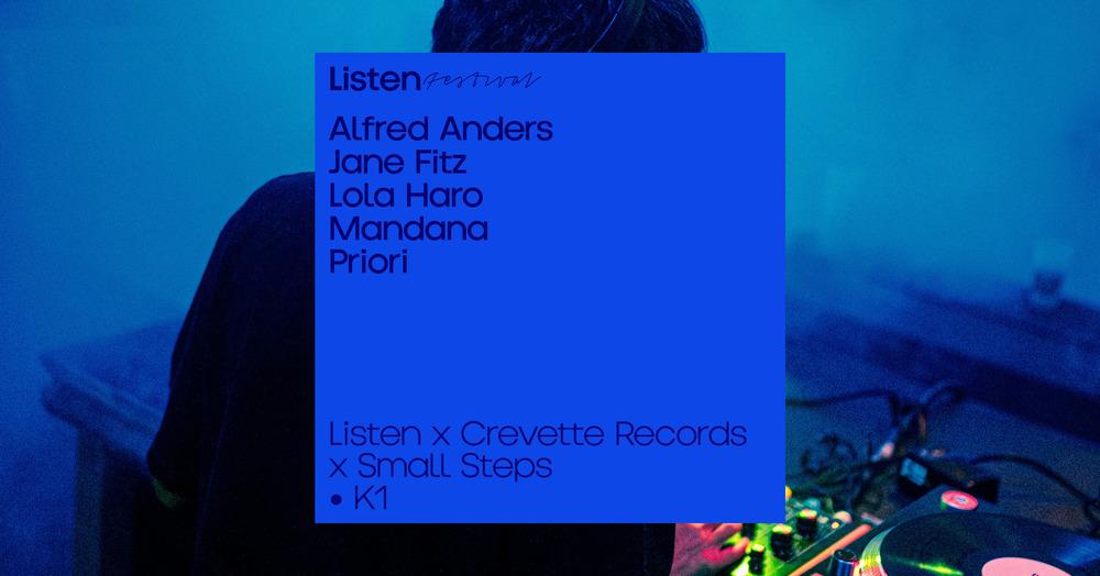 Listen X Crevette Records X Small Steps