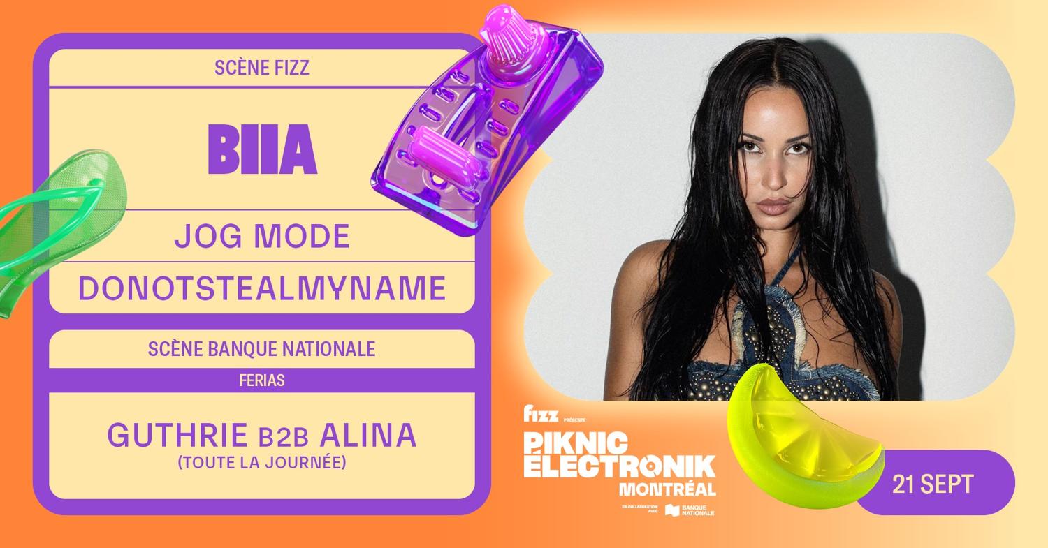 Piknic Électronik Mtl #16: Biia / Ferias