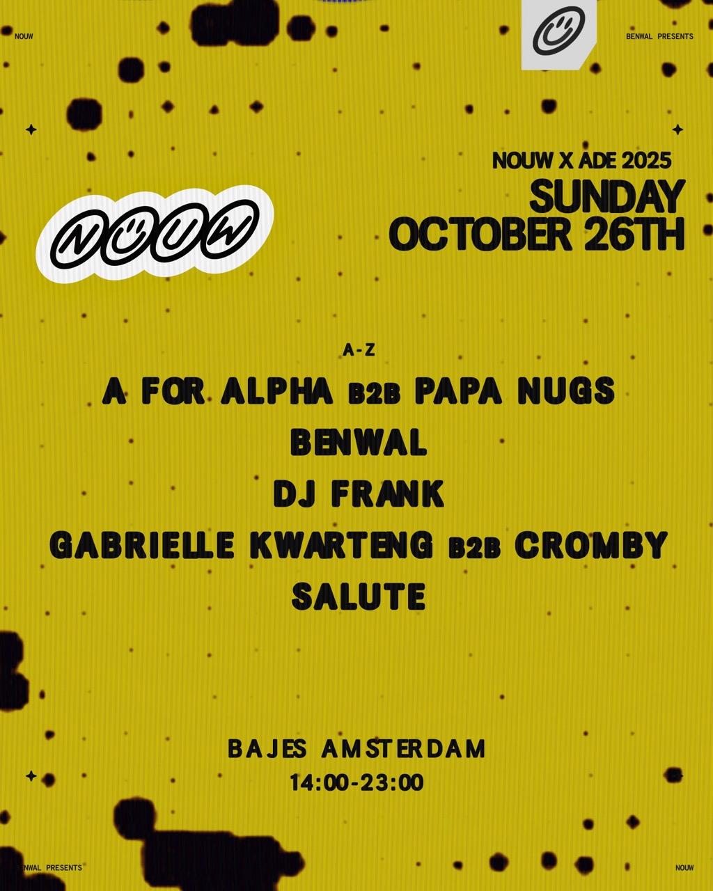 Benwal Pres. Nouw - Sold Out