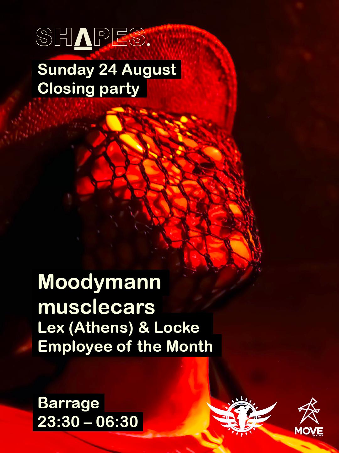 Shapes: Moodymann, Musclecars