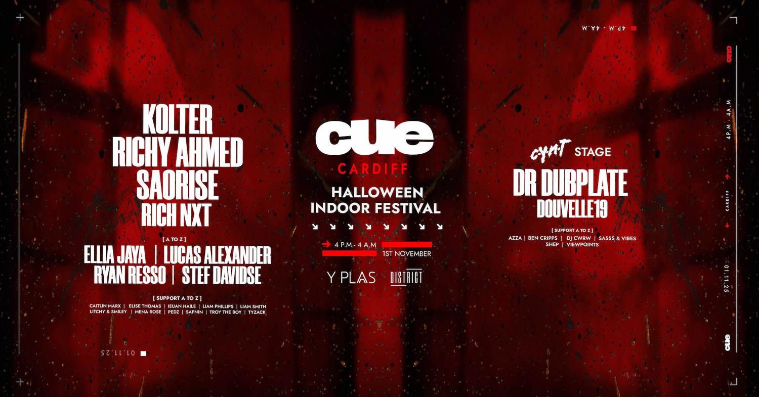 Cue Halloween Indoor Festival - Cardiff - 01.11
