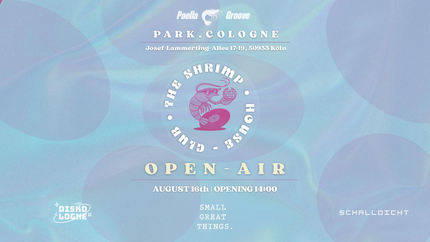 Open Air - The Shrimp House-Club By Paella Groove