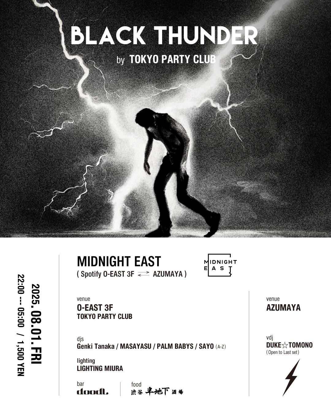 Black Thunder By Tokyo Party Club