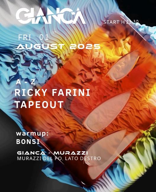 Ricky Farini, Tapeout & Bonsi (Warmup)