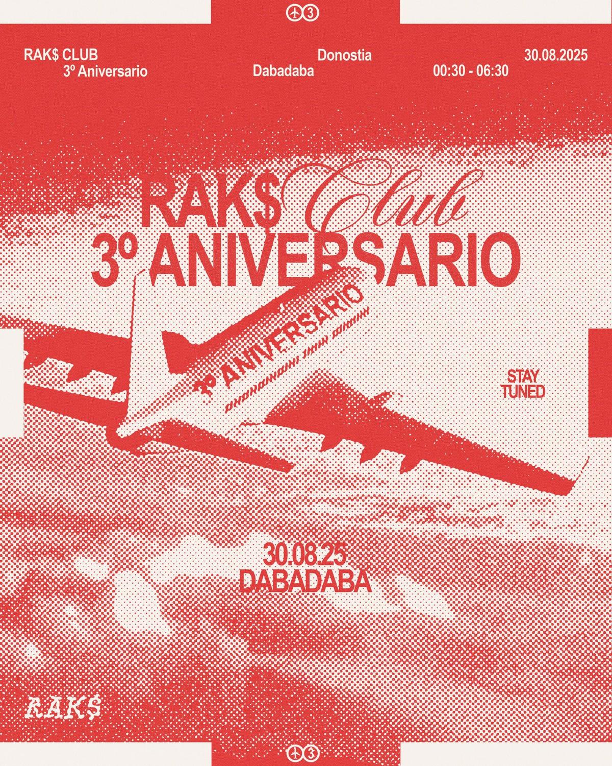 Rak$ Club: 3º Aniversario