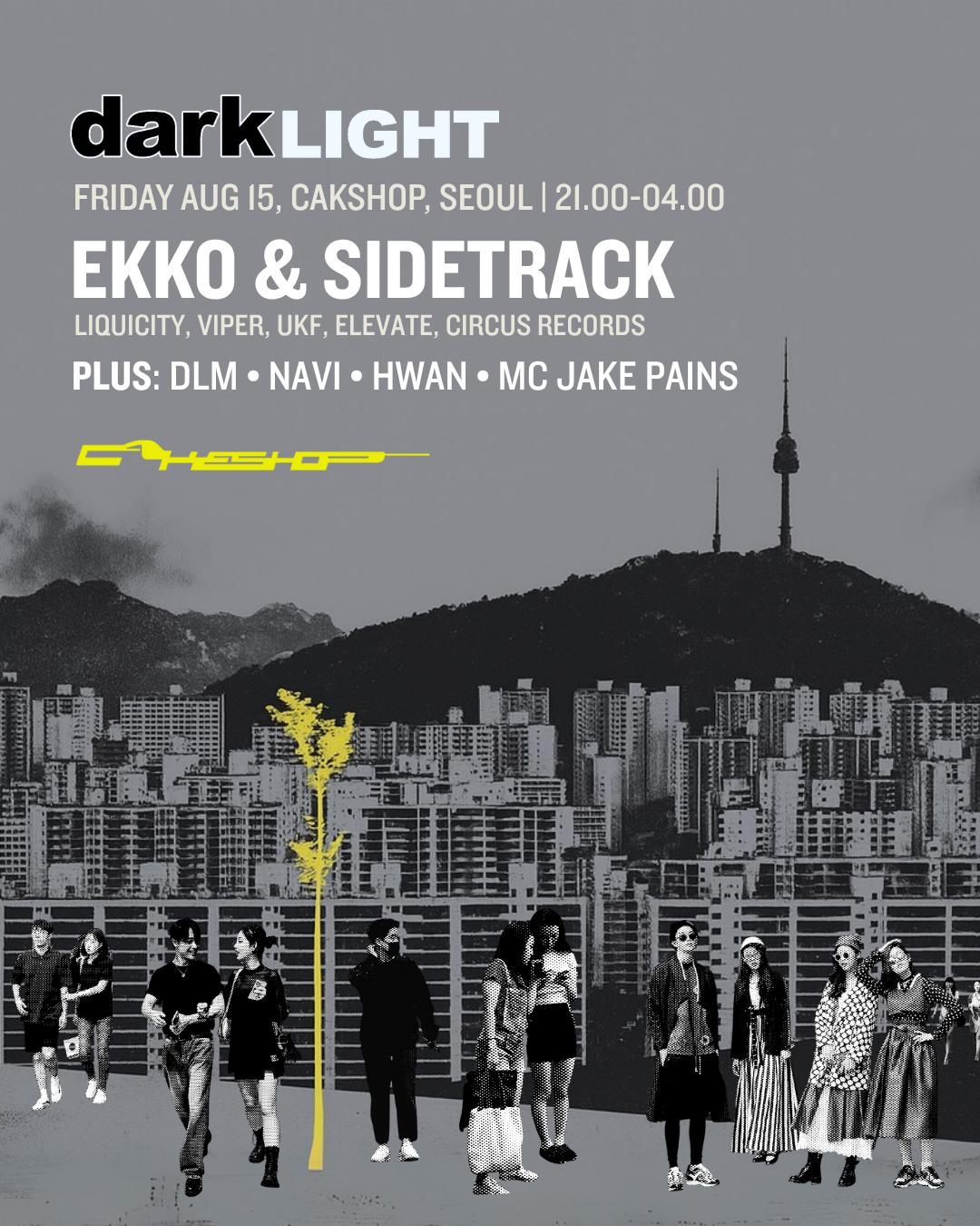 Darklight Drum And Bass: Ekko And Sidetrack (Australia)