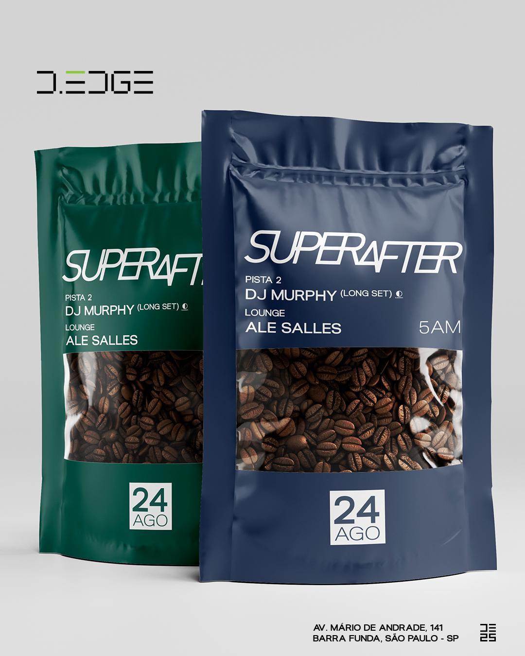 Superafter D-Edge Sp Pres.: P2: Dj Murphy (Long Set) // Lounge: Ale Salles