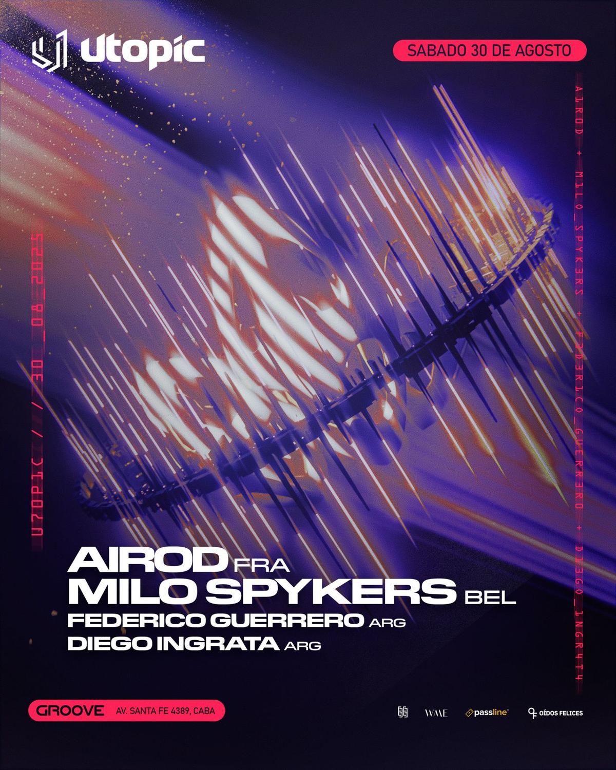 Utopic Pres.: Airod + Milo Spykers