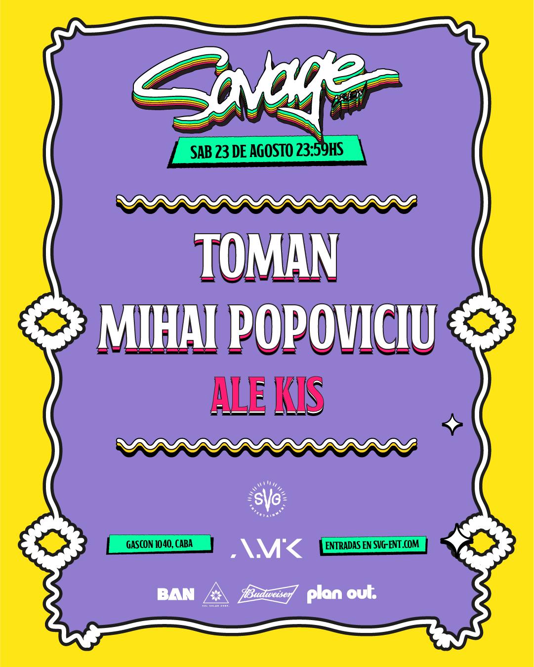 Crew Savage X Toman X Amk