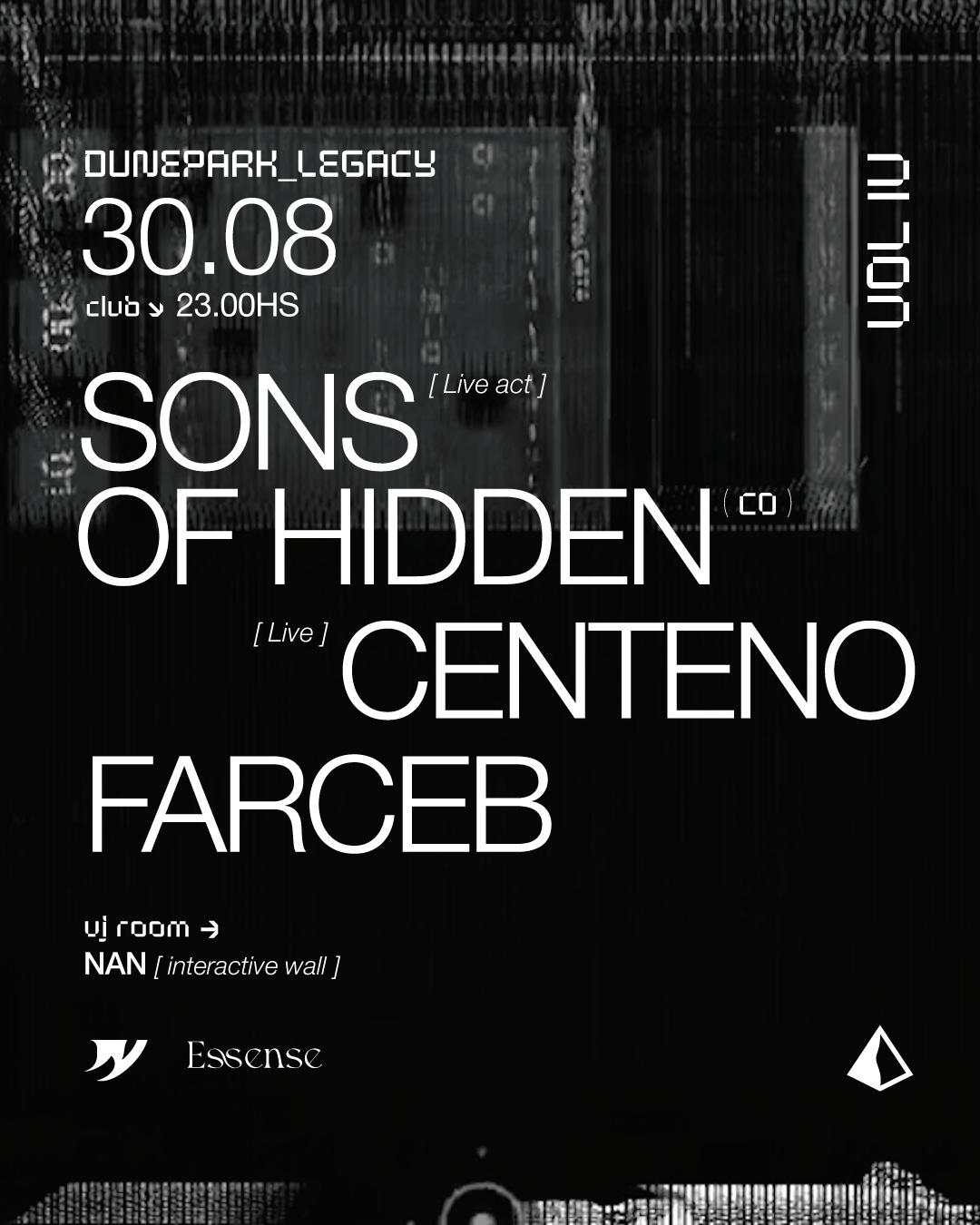 Dune Park Legacy Vol Iv: Sons Of Hidden, Centeno, Farceb