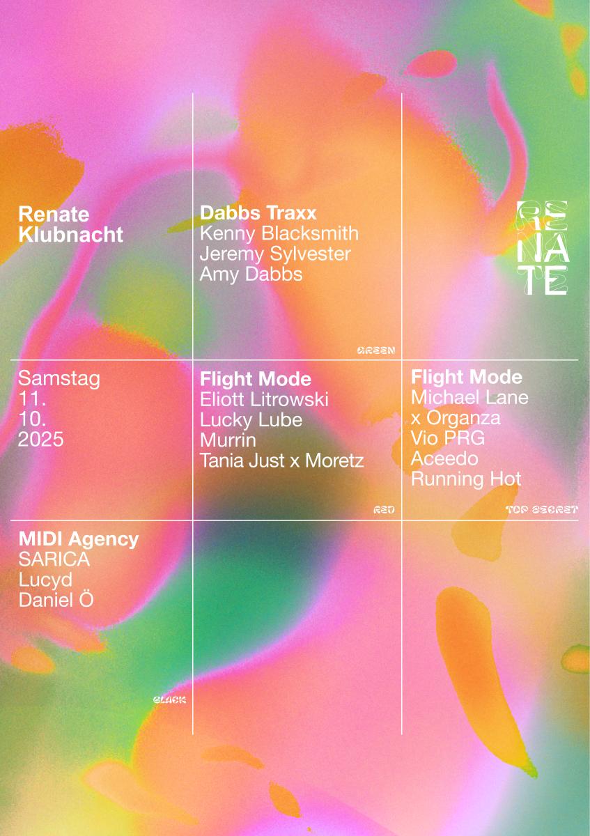 Renate Klubnacht W Running Hot, Eliott Litrowski, Jeremy Sylvester, Amy Dabbs, Kenny Blacksmith