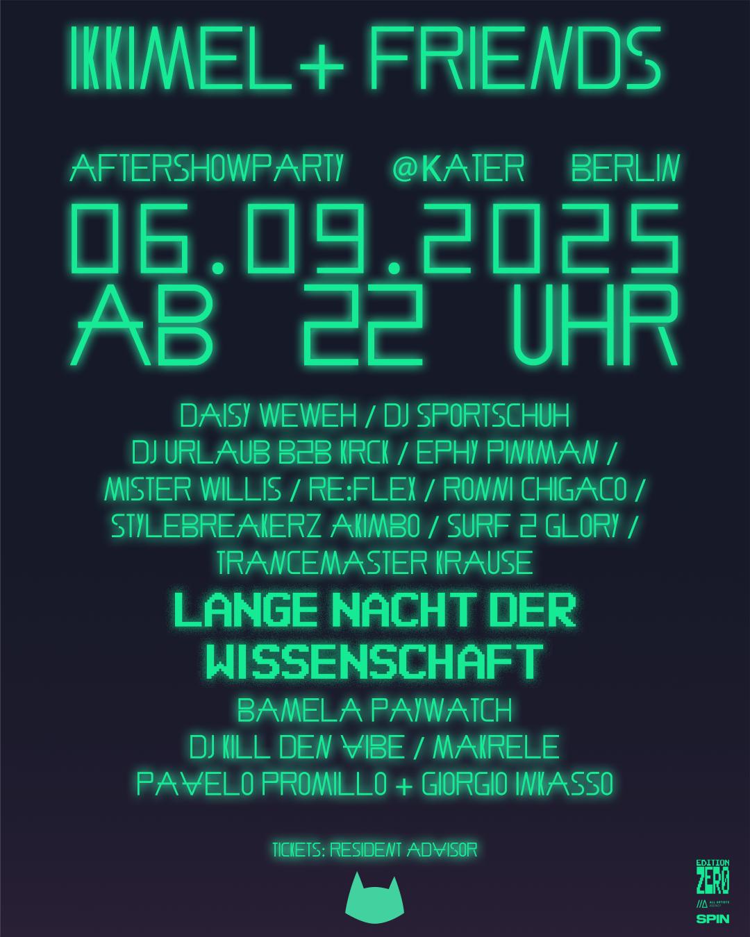 Ikkimel & Friends Aftershowparty