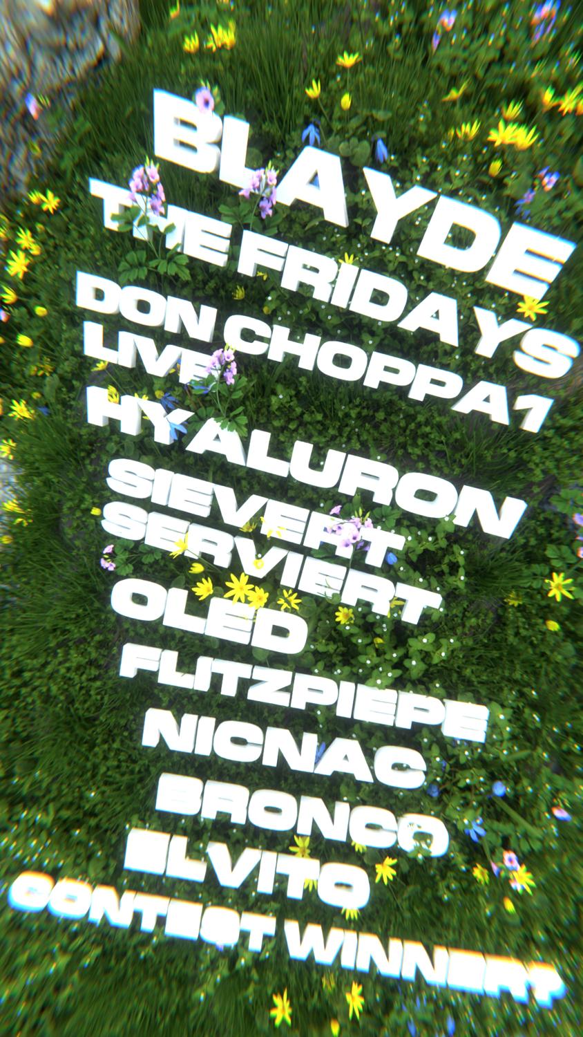 Lieber X Trance`N`Dance With Blayde, The Fridays, Hyaluron, Don Choppa (Live) Etc