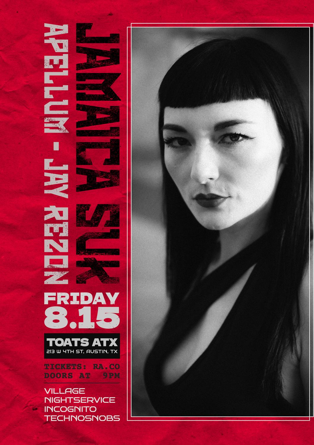 Jamaica Suk At Toats With Apellum, Jay Rezon