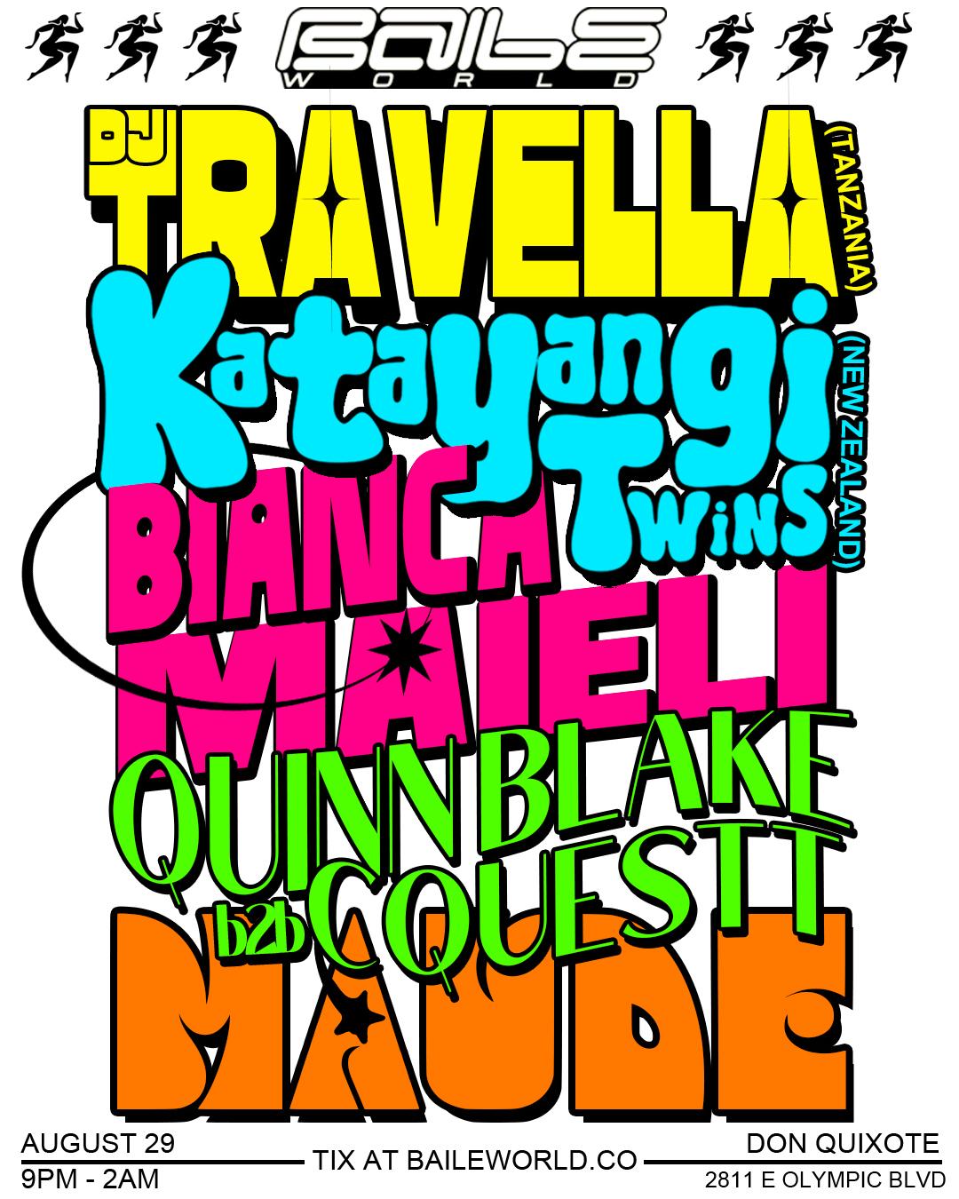 Baile World Feat Katayanagi Twins, Dj Travella, Bianca Maieli