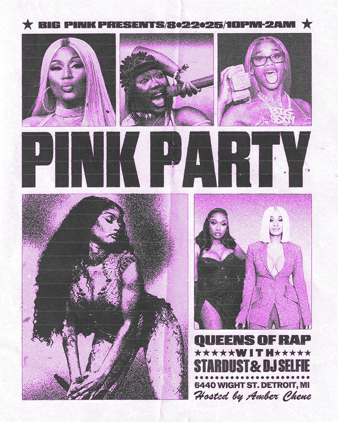 Pink Party: Queens Of Rap (Wear Pink = Free Entry)