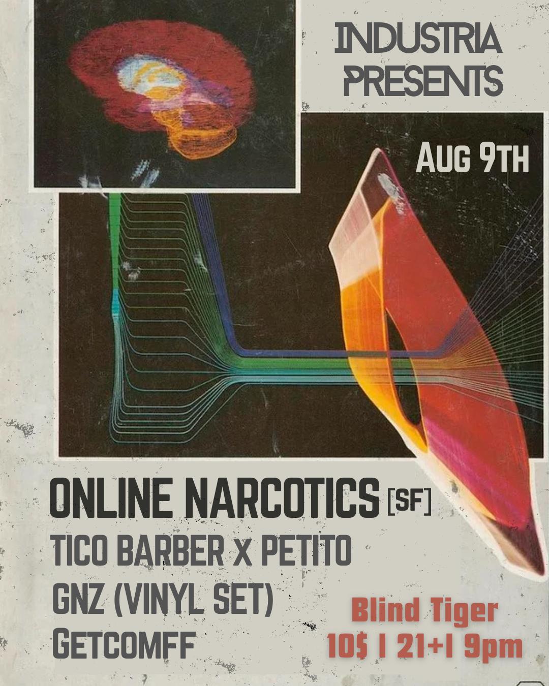 Industria Presents: Online Narcotics(Sf)
