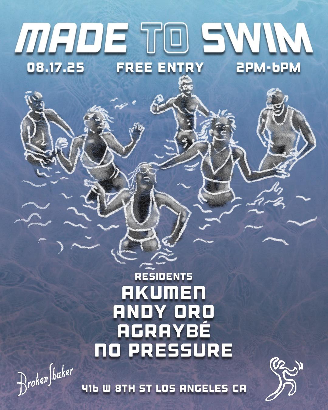 Made To Swim (Free Rooftop Pool Party)