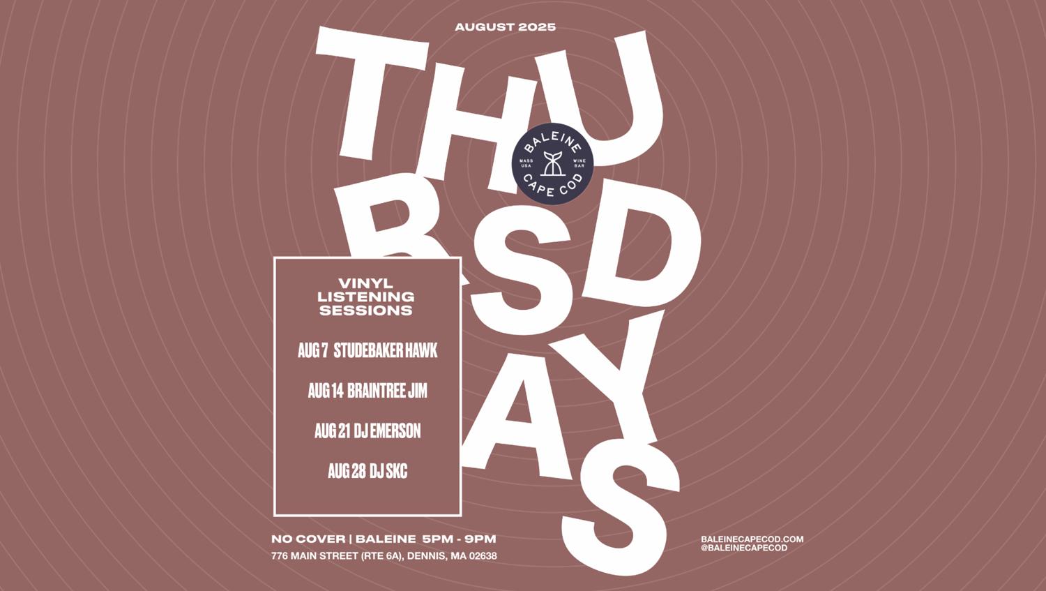 Vinyl Thursdays With Braintree Jim