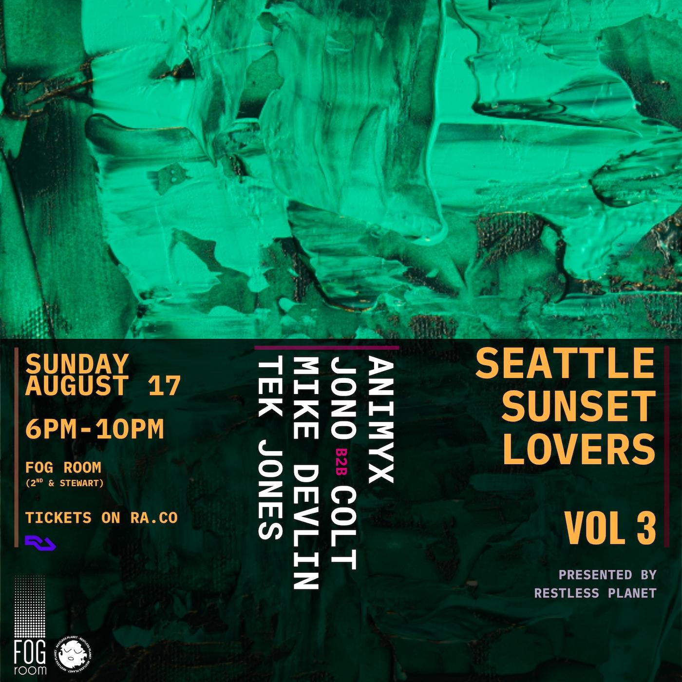 Seattle Sunset Lovers Vol. 3 - Restless Planet Rooftop Series