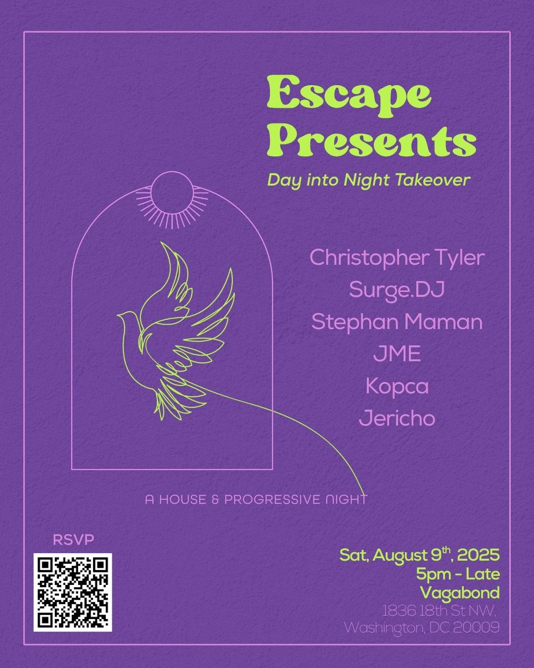 Escape Presents - Day Into Night Takeover
