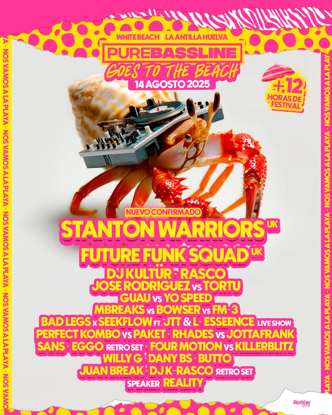 Pure Bassline En White Beach Club