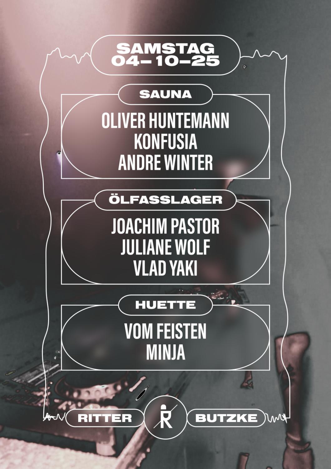 Joachim Pastor, Oliver Huntemann, Konfusia, Andre Winter