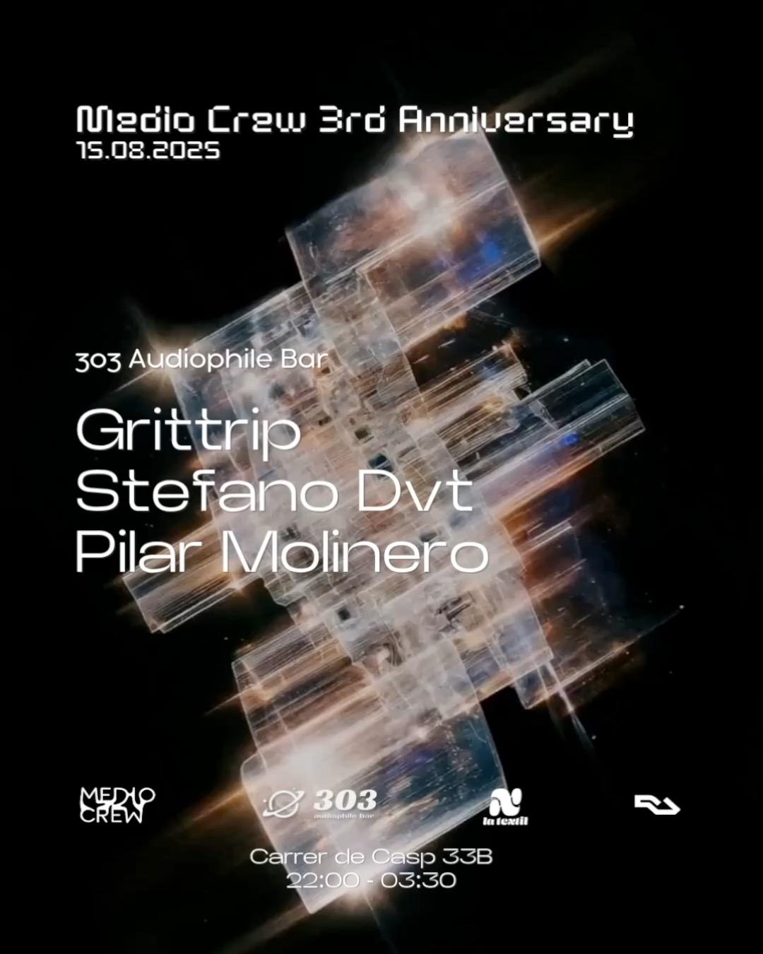 Medio Crew 3Rd Anniversary At 303
