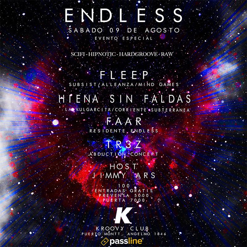 Endless Techno En Puerto Montt Sábado 09 Agosto 2025