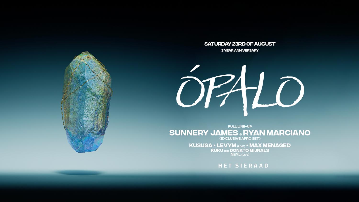 Ópalo 3 Yr Anniversary
