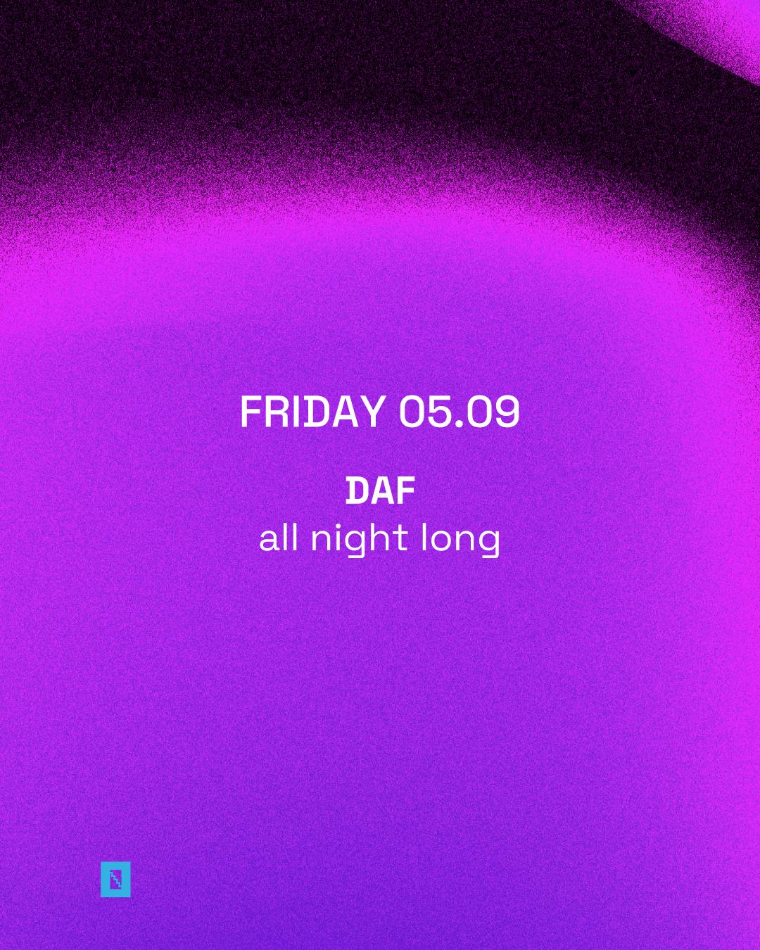 Toffler Presents Daf (All Night Long)