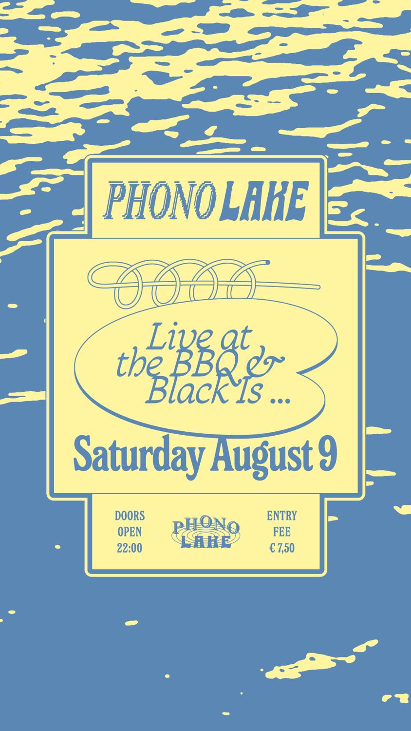 Phono Lake With Live At The Bbq & Black Is