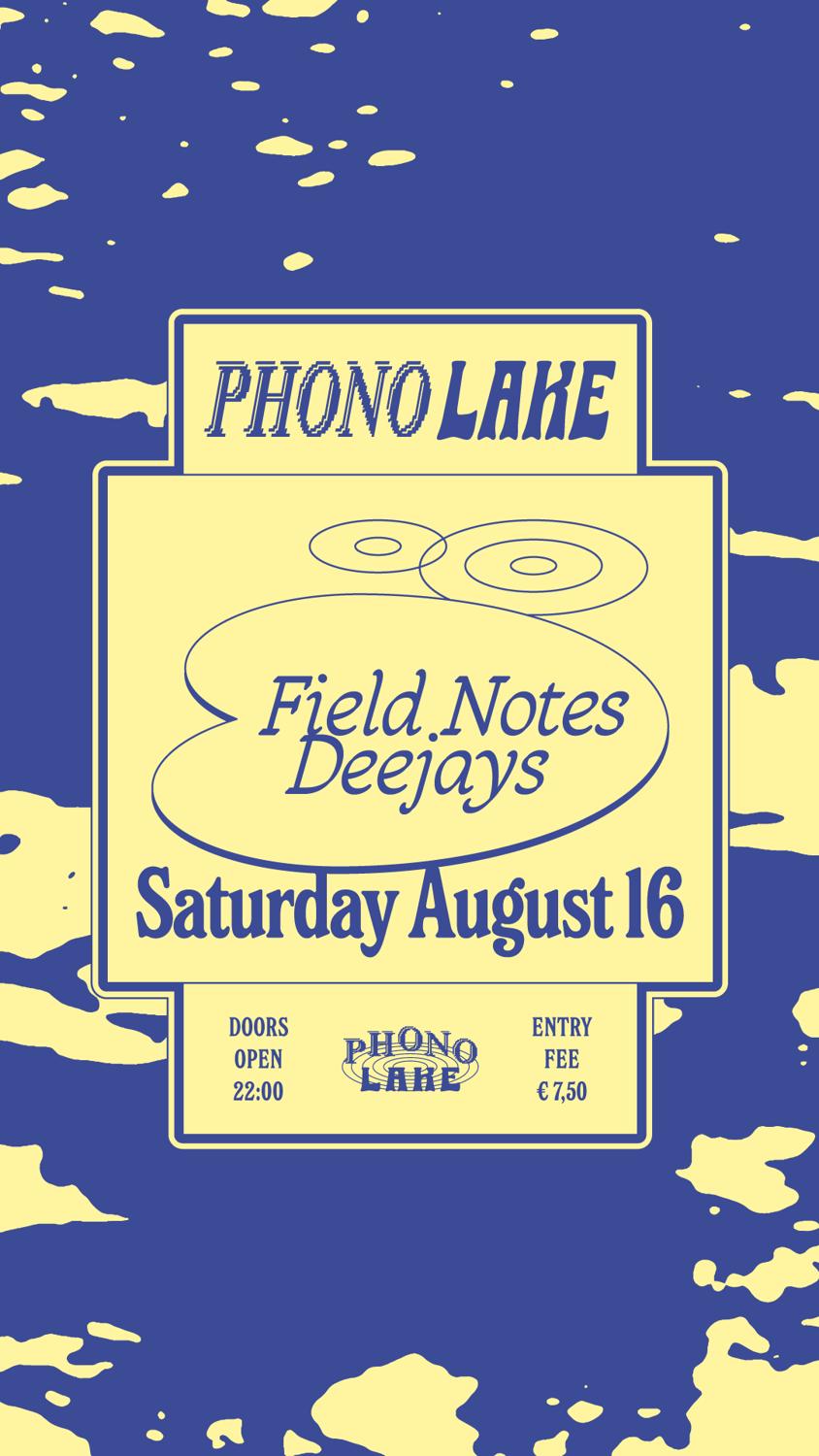 Phono Lake X Field Notes