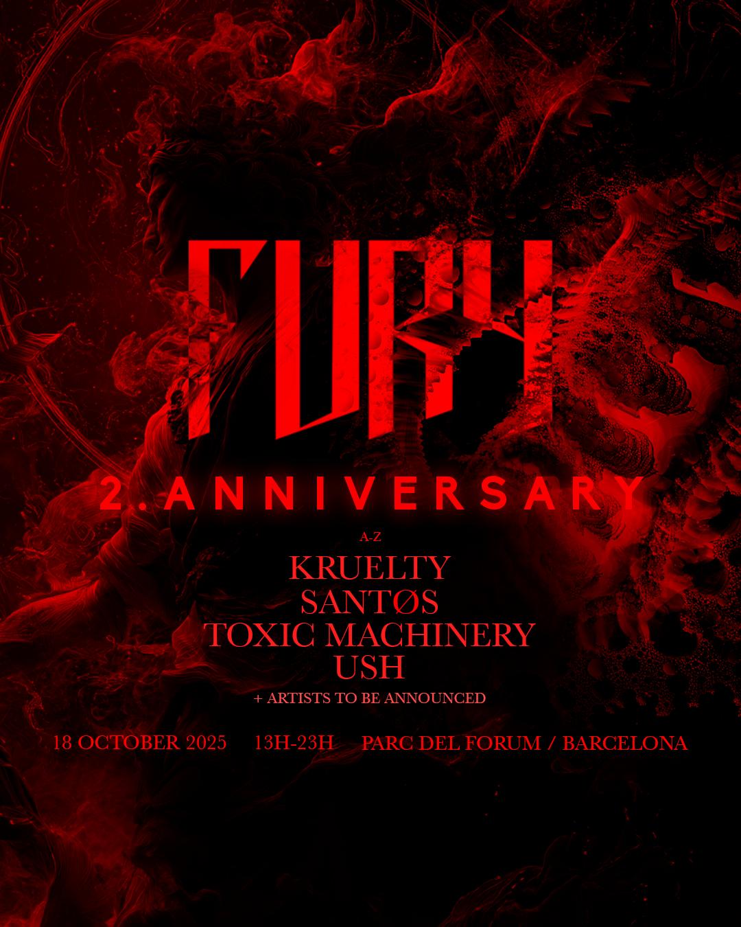 Fury Ii Aniversary At Parc Del Forum