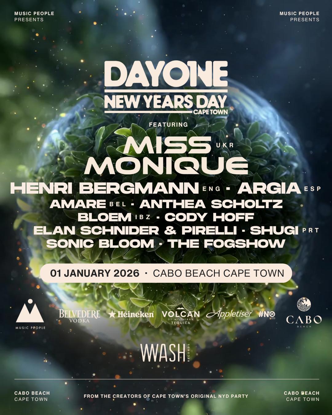 Dayone New Year'S Day 2026 - Cape Town