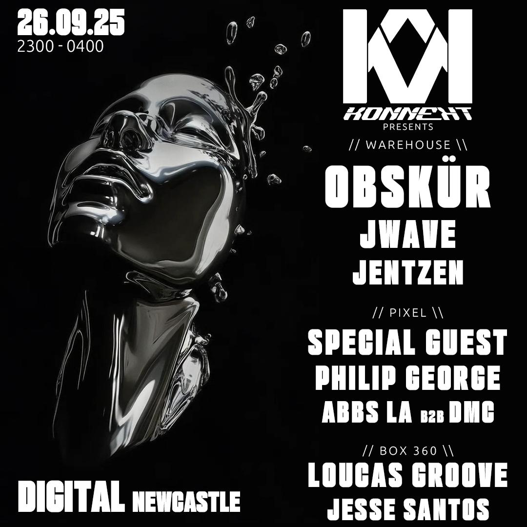 Konnekt // Obskur - Jwave - Special Guest Tba - Philip George - Loucas Groove - Jentzen