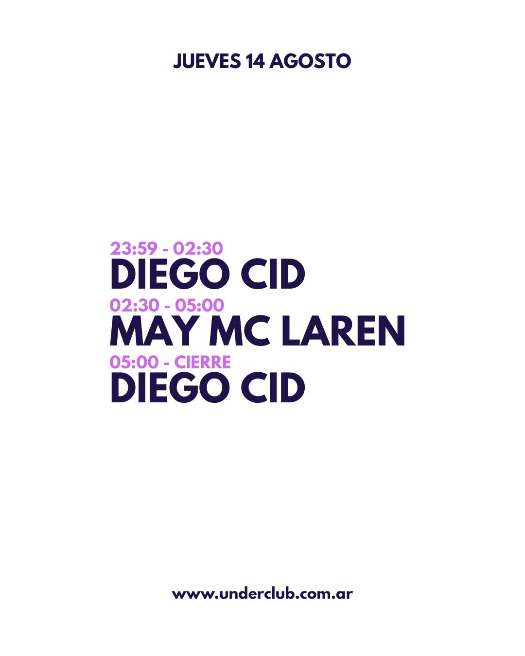 Diego Cid - May Mclaren